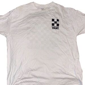 Checkerboard Cat Graphic T-Shirt — Black & White — Skate Streetwear — Unisex SL